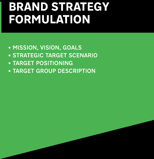 BRAND STRATEGY FORMULATION